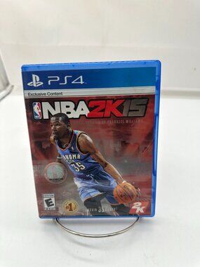 EUC PS4 NBA2K15 NBA 2K 15 Play Station Gaming Game Disc E Rating